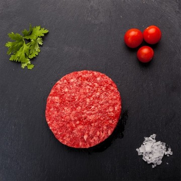 Hamburguesas de vacuno sin aditivos